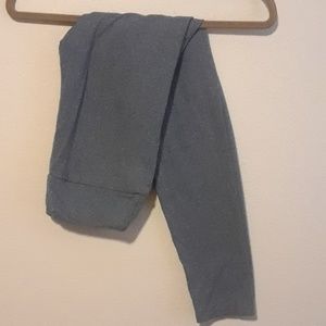 LuLaRoe Solid Heathered Gray Leggings OS